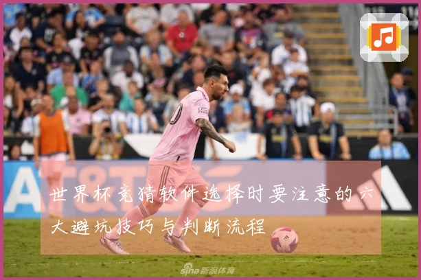 世界杯竞猜软件选择时要注意的六大避坑技巧与判断流程