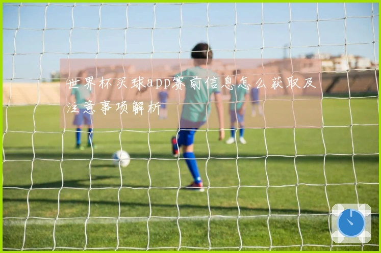 世界杯买球app赛前信息怎么获取及注意事项解析
