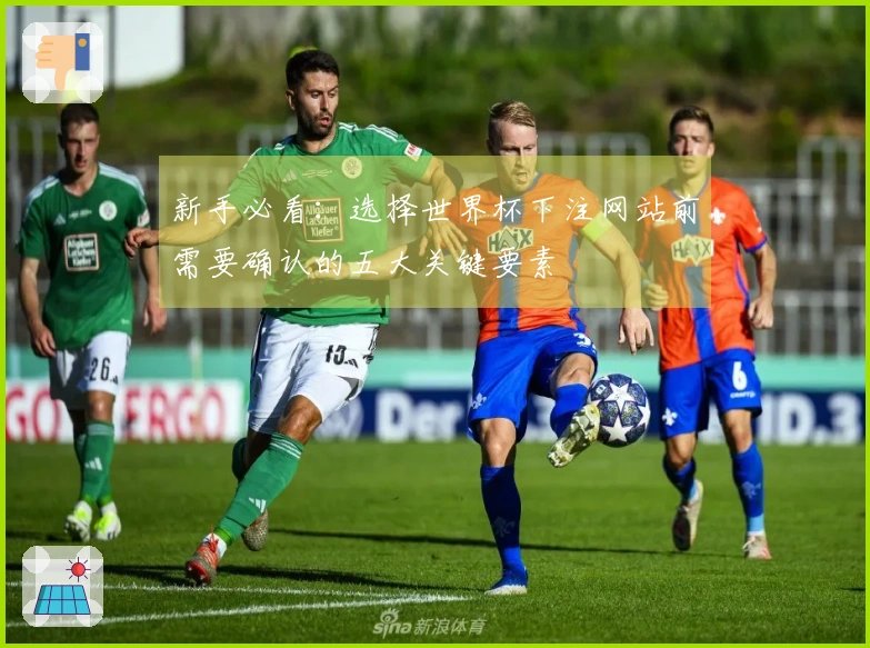 新手必看:选择世界杯下注网站前需要确认的五大关键要素